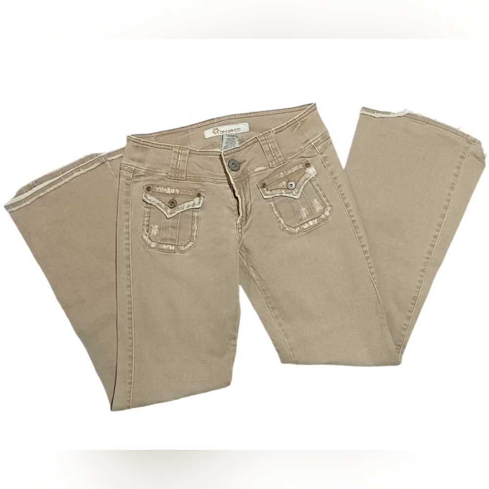 Z. Cavaricci Women's Tan Y2K Vintage Pants